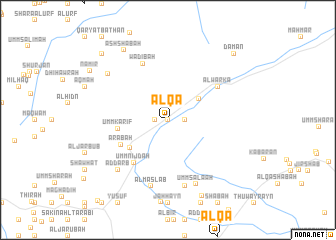 map of Al Qā‘