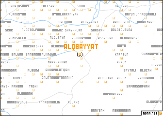 map of Al Qbayyāt