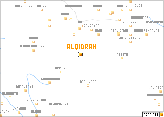 map of Al Qidrah