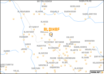 map of Al Qiḩāf
