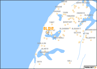 map of Al Qīr
