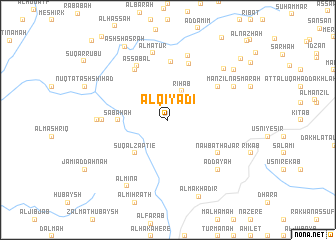 map of Al Qiyāḑī