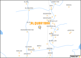 map of Al Qubaybah