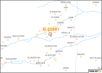 map of Al Qubay‘