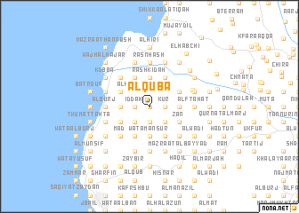 map of Al Qub‘ā