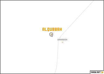 map of Al Qubbah