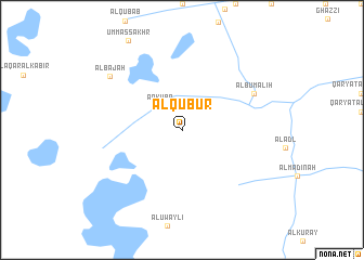 map of Al Qubūr