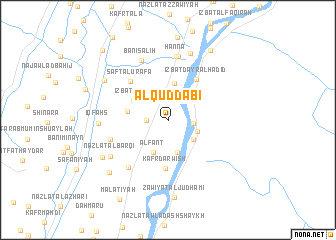 map of Al Quḑḑābī