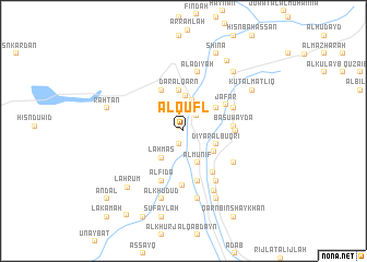 map of Al Qufl