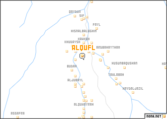 map of Al Qufl