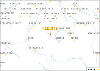 map of Alquité