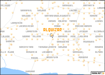 map of Alquízar