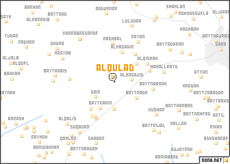map of Al Qulāḑ