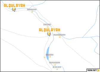 map of Al Qulay‘ah