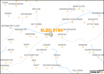 map of Al Qulay‘ah