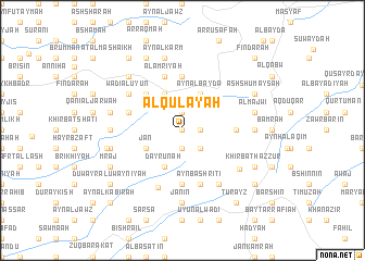 map of Al Qulay‘ah