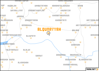 map of Al Qunayyah