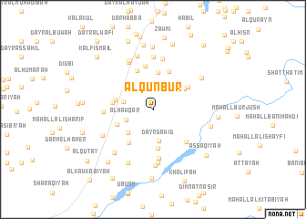 map of Al Qunbur