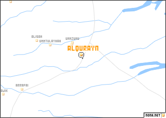 map of Al Qurayn