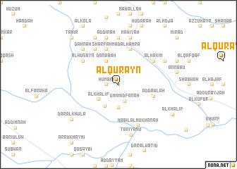 map of Al Qurayn