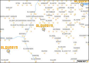 map of Al Qurayn