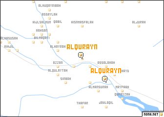 map of Al Qurayn