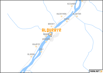 map of Al Qurayr