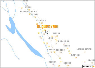 map of Al Qurayshī