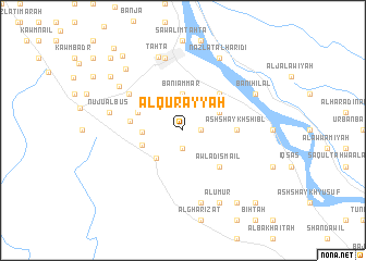 map of Al Qurayyah