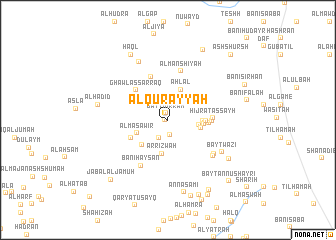 map of Al Qurayyah