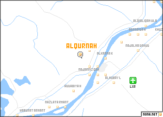 map of Al Qurnah