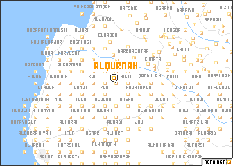 map of Al Qurnah