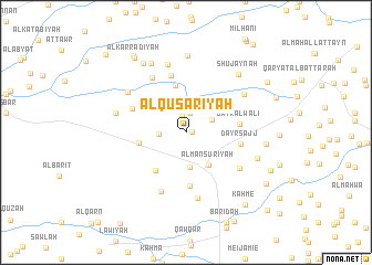 map of Al Quşārīyah