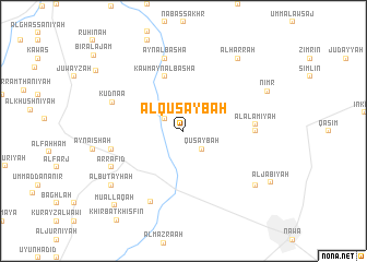 map of Al Quşaybah