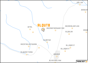 map of Al Quţb
