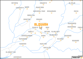 map of Al Qūwah