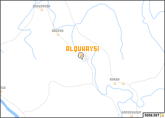 map of Al Quwaysī