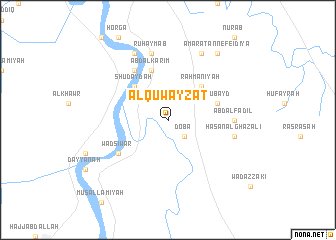 map of Al Quwayzāt