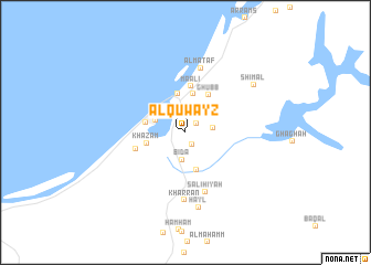 map of Al Quwayz