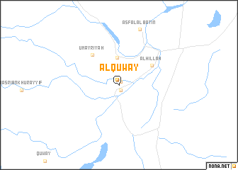 map of Al Quway‘