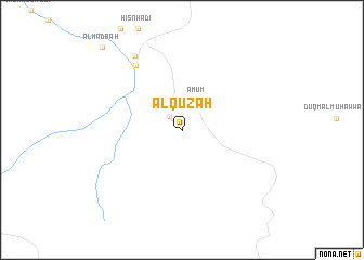 map of Al Quzah