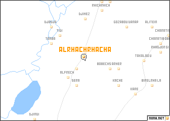 map of Al Rhachrhacha