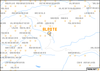 map of Alrote