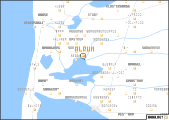 map of Alrum