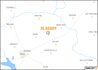 map of Alsdorf