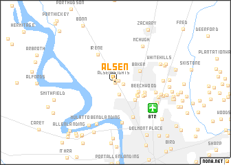 map of Alsen