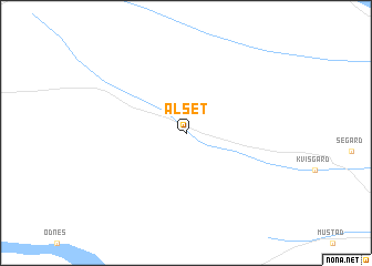 map of Ålset