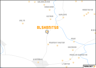 map of Al\