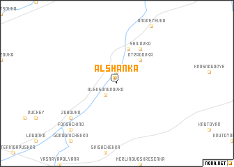 map of Al\