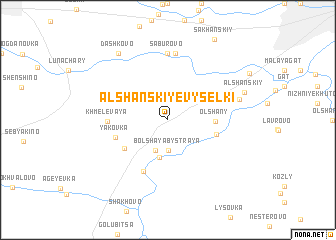 map of Al\